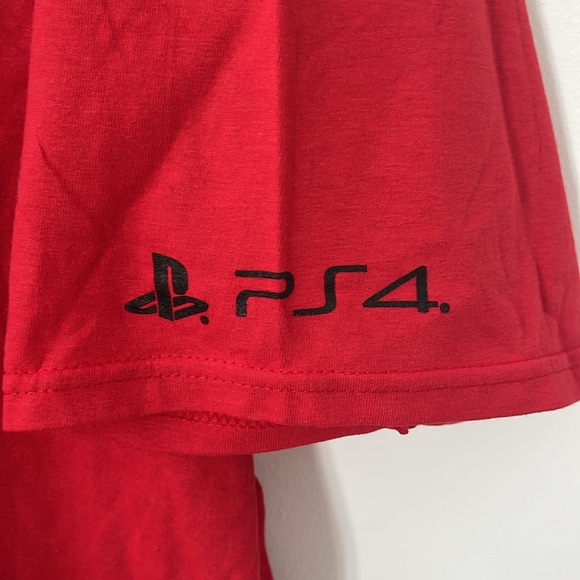 Toronto Raptors Red and Black Short Sleeve Tee with Bold Graphic - Picture 3 of 5